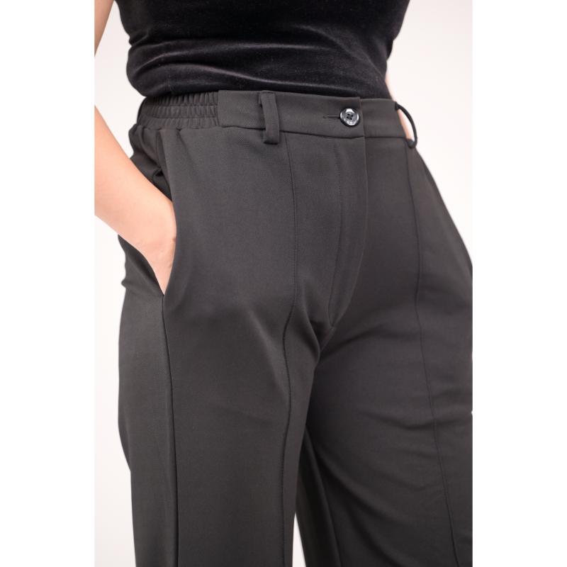 High Rise Parallel Trousers