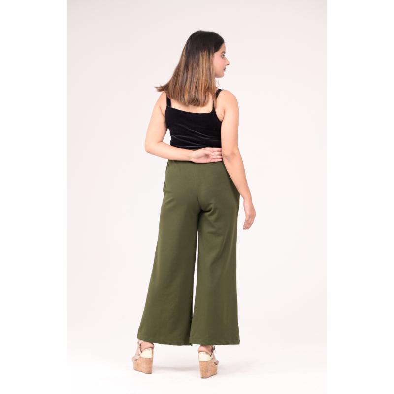 High Rise Parallel Trousers