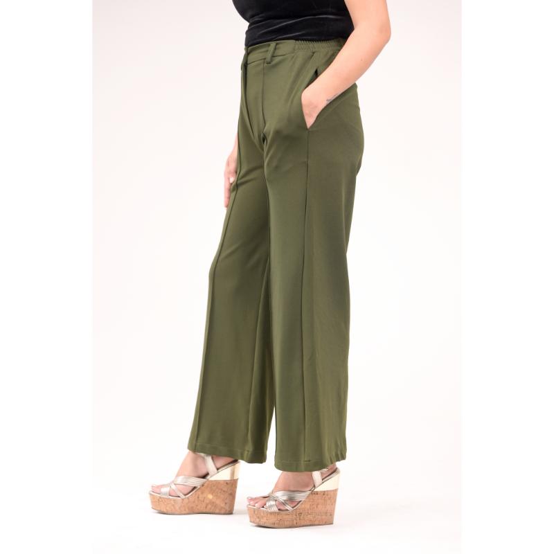 High Rise Parallel Trousers