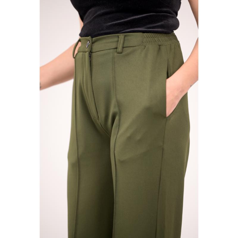 High Rise Parallel Trousers