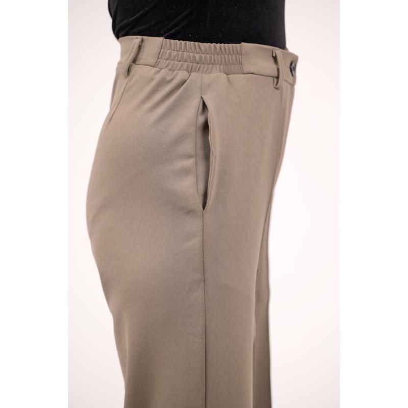 High Rise Parallel Trousers