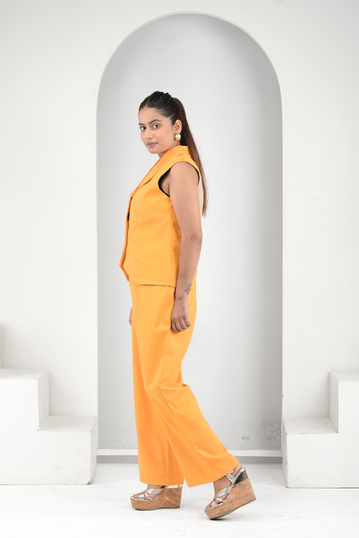 Marigold Majesty Twill Co-Ord Set