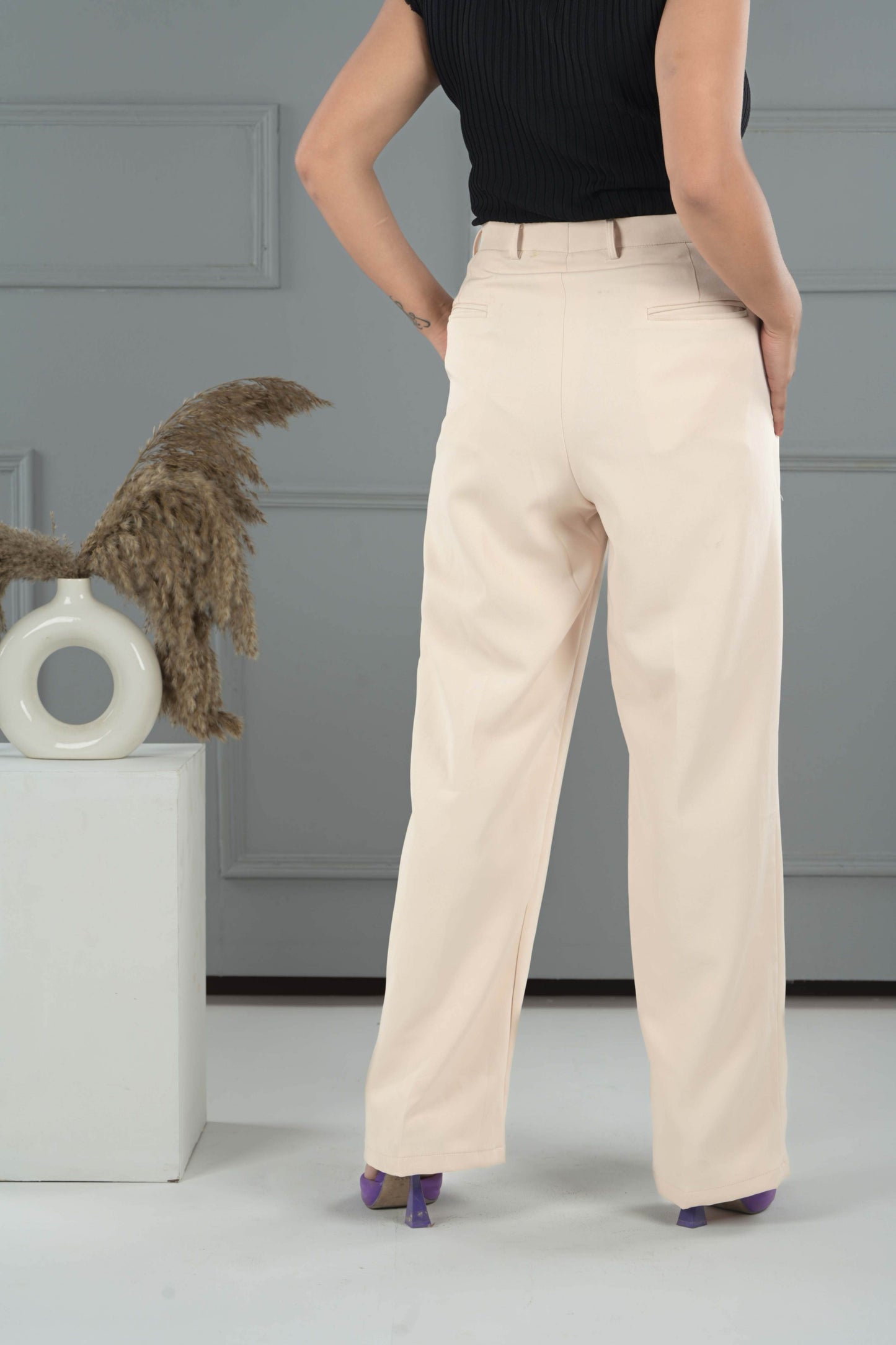 Ivory All Day Pants - Ivory