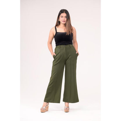 High Rise Parallel Trousers