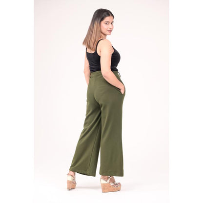High Rise Parallel Trousers
